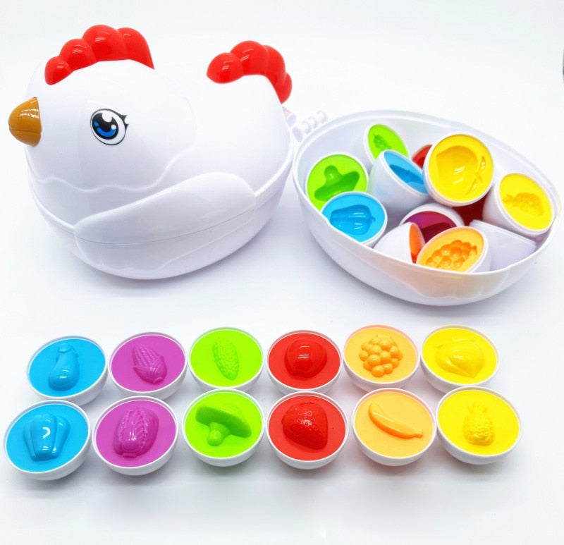 Egg Puzzle Games Kids Toys